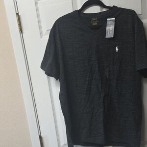 Polo by Ralph Lauren Men's Dark Gray Tee